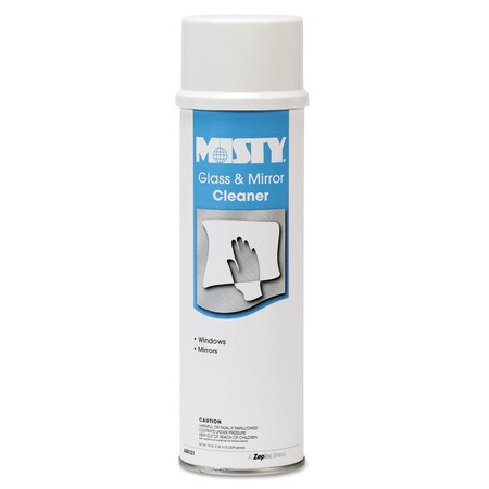 Misty Liquid Glass Cleaner, Mint, Aerosol Can, 12 PK 1001447
